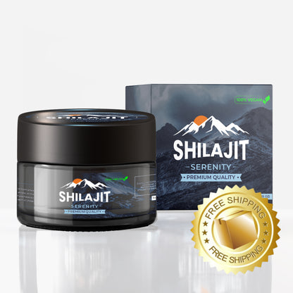Himalayan Shilajit Serenity Resin 30g, 100% Authentic, Lab Tested, *Over 78% Fulvic Acid*
